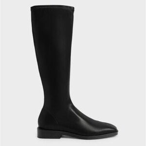 Sleek Black Over the Knee Women's Boots